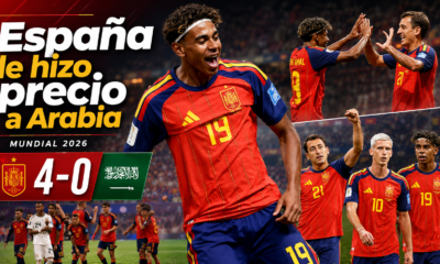 España reaccionó con autoridad, goleó a Arabia Saudita en Atlanta y recuperó confianza antes del duelo clave ante Uruguay.