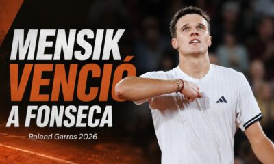 Jakub Mensik venció a Joao Fonseca y avanzó a semifinales de Roland Garros 2026.