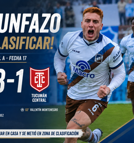 Juventud Antoniana derrotó 3-1 a Tucumán Central por la fecha 17 del Torneo Federal A, ingresó a la zona de clasificación y llegará con chances intactas de avanzar a la Zona Campeonato.