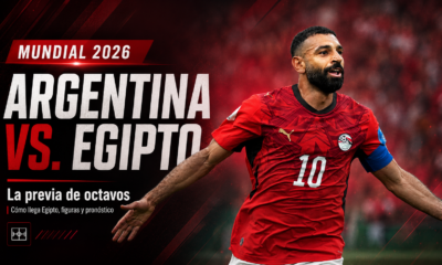 Egipto llega invicto al duelo ante Argentina y confía en Salah, su fortaleza mental y el balón parado para dar el gran golpe del Mundial 2026.