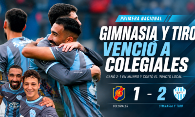 Gimnasia y Tiro ganó 2-1 en Munro, cortó el invicto local de Colegiales y volvió a meterse de lleno en la pelea por el Reducido.