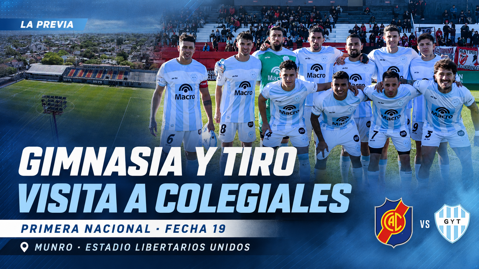 El Albo visita este sábado al Tricolor de Munro, invicto como local y rival directo en la ajustada pelea de la Zona B.