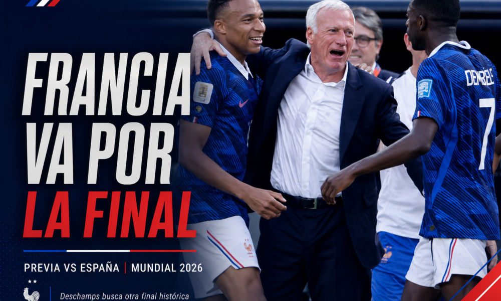 Francia prepara la semifinal ante España por el Mundial: declaraciones de Deschamps, Koundé y Rabiot, recorrido, estadísticas y claves.