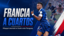 Francia sufrió ante el sólido planteo defensivo de Paraguay, pero un penal de Mbappé le dio el triunfo y el boleto a cuartos del Mundial 2026.