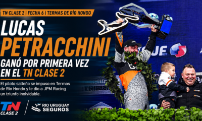 Lucas Petracchini logró su primer triunfo en el TN Clase 2 y cerró un fin de semana perfecto para JPM Racing en Termas.
