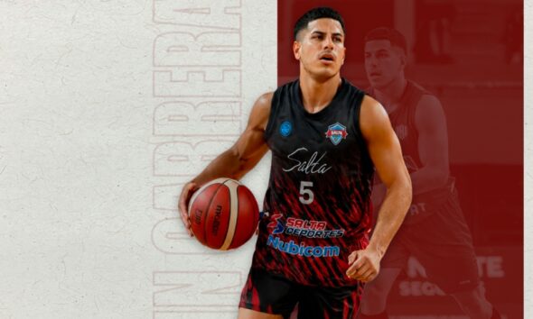 Martín Cabrera se convirtió en nuevo refuerzo de Salta Basket y llega desde Unión de Santa Fe para jerarquizar el plantel de Los Infernales.