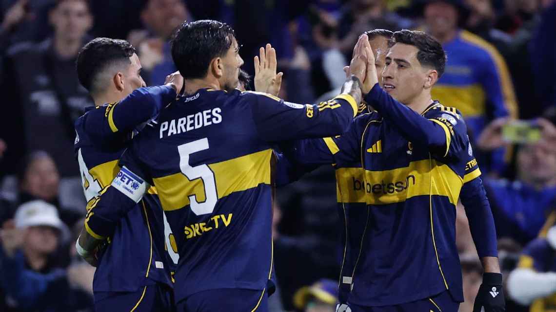 Boca derrotó 1-0 a O'Higgins en La Bombonera y tomó ventaja en la serie de la Copa Sudamericana con gol de Miguel Merentiel.