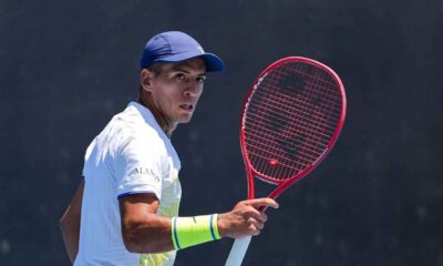 Sebastián Báez venció a Arthur Rinderknech por 7-6, 2-6 y 6-4 y avanzó a cuartos del ATP 250 de Kitzbühel, donde fue campeón en 2023