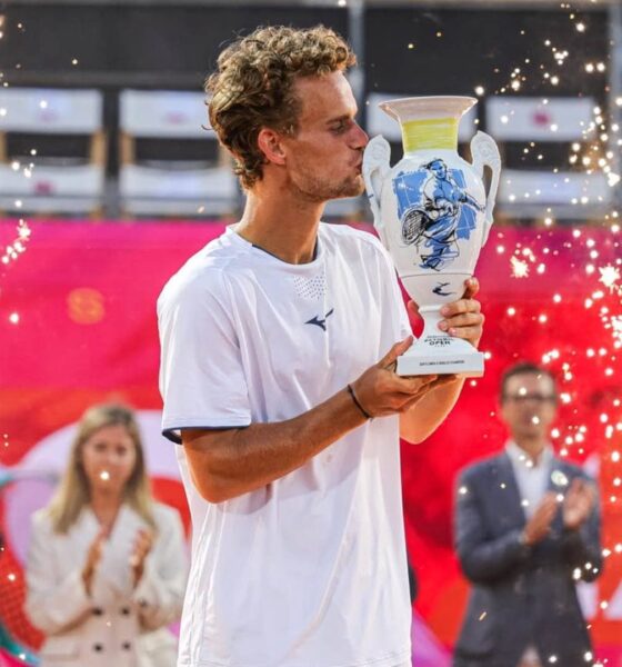 Luca Van Assche completó una semana inolvidable en Estoril con su primer título ATP y el mejor ranking de su carrera.