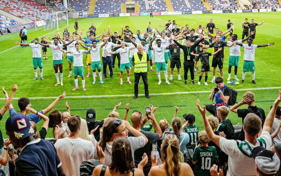Auda venció 1-0 a Dinamo City y tomó ventaja en la tercera ronda clasificatoria de la Conference League.
