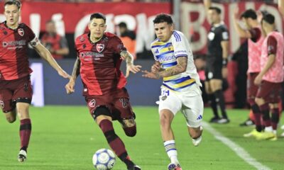 Newell's reaccionó en el segundo tiempo, dio vuelta el resultado, pero Boca encontró el empate y ambos igualaron 2-2 en Rosario..foto sebastian granata