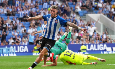 Espanyol venció 3-0 a Levante y Racing de Santander igualó 2-2 con Villarreal en la continuidad de la primera jornada de LaLiga 2026/27.