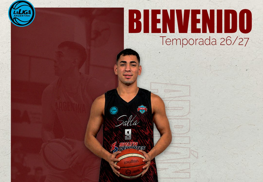 Adrián Lange llega a Salta Basket