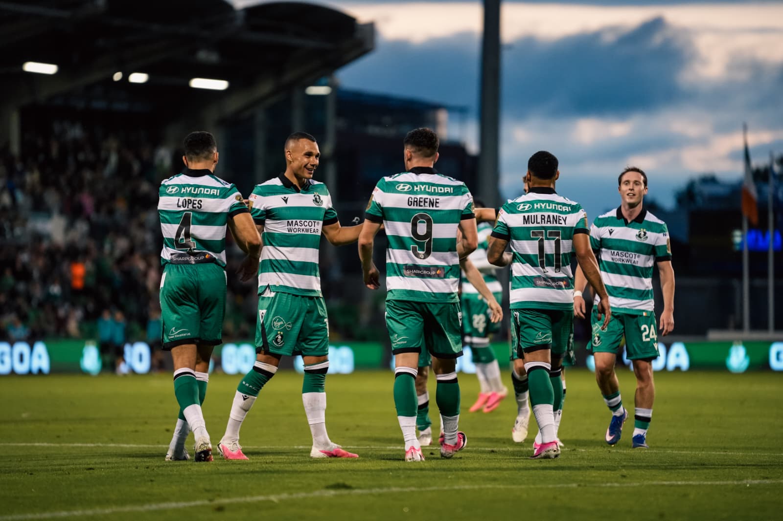 Shamrock Rovers venció a Egnatia y Larne empató con Iberia 1999 en una jornada con series abiertas en la Europa League.