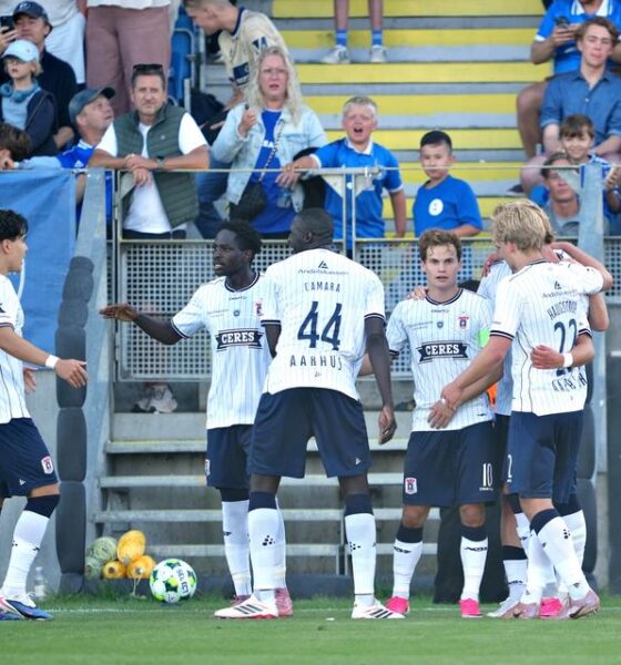 Lyngby y AGF protagonizaron un empate 2-2 con cuatro goles y una definición agónica en la segunda jornada del fútbol danés.