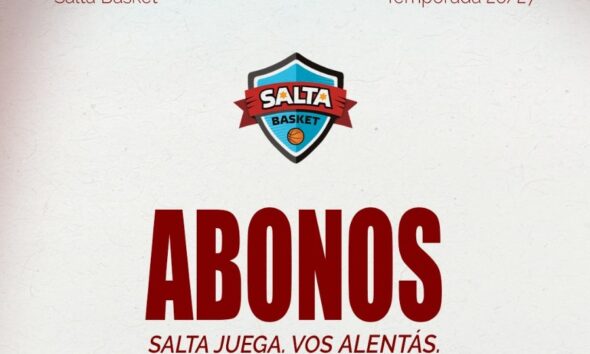 Salta Basket lanzó sus abonos para la temporada 2026/27 de La Liga Argentina, con valor de $120.000 y opción de sumar la camiseta oficial.