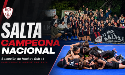 Salta venció 2-0 a Mendoza en Buenos Aires y se consagró campeona del Campeonato Argentino de Selecciones Sub 14 de hockey femenino.