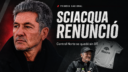 Sciacqua presentó una renuncia indeclinable después del clásico salteño y Central Norte deberá encontrar entrenador en plena lucha por mantener la categoría.