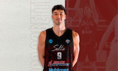 Federico Gobetti es nuevo jugador de Salta Basket y llega para aportar experiencia, compromiso y versatilidad al equipo de Los Infernales.