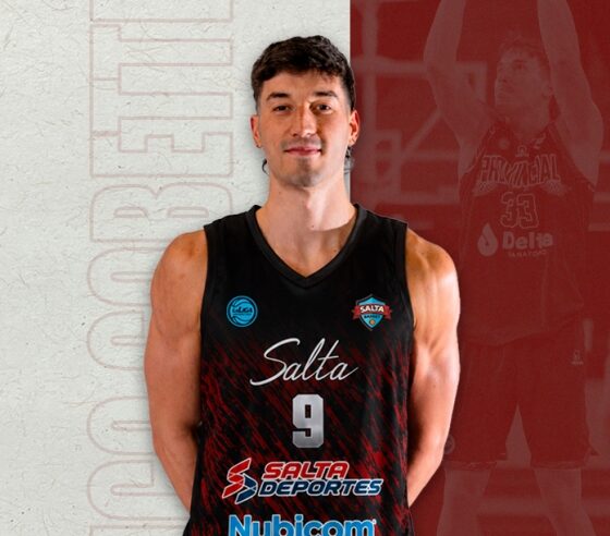 Federico Gobetti es nuevo jugador de Salta Basket y llega para aportar experiencia, compromiso y versatilidad al equipo de Los Infernales.