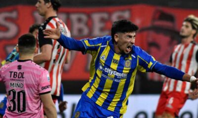 Rosario Central ganó 1-0 en cancha de Barracas, encadenó su tercer triunfo consecutivo y quedó a dos unidades del líder Argentinos Juniors.