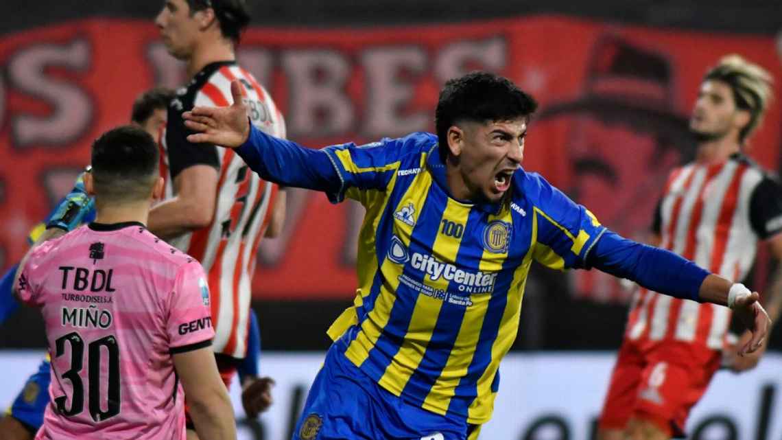 Rosario Central ganó 1-0 en cancha de Barracas, encadenó su tercer triunfo consecutivo y quedó a dos unidades del líder Argentinos Juniors.