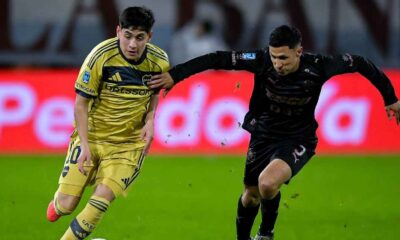 Boca rescató un empate ante Platense en Vicente López, en un partido marcado por el gol de Merentiel y una fuerte polémica arbitral.
