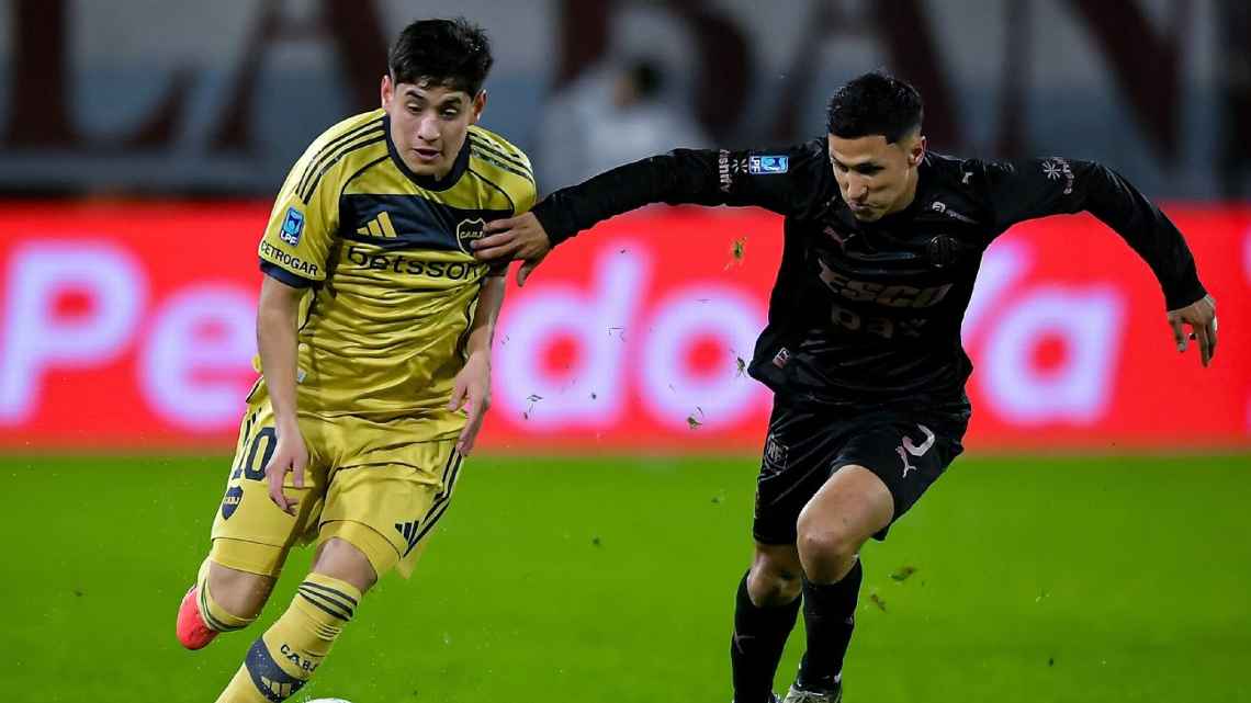 Boca rescató un empate ante Platense en Vicente López, en un partido marcado por el gol de Merentiel y una fuerte polémica arbitral.