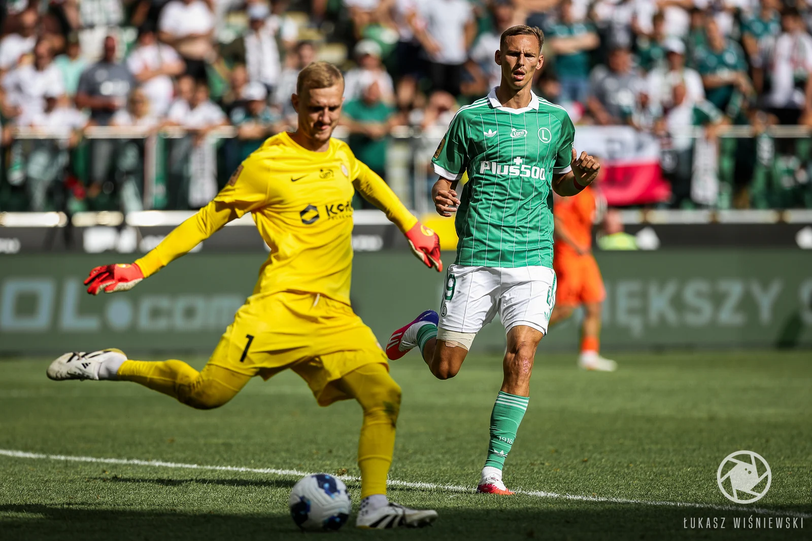 Legia y Jagiellonia encabezan la Ekstraklasa después de una segunda fecha marcada por los goles y las remontadas.
