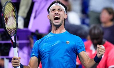 Tirante volvió a ganar en sets corridos y se metió entre los 16 mejores del Masters 1000 de Montreal.