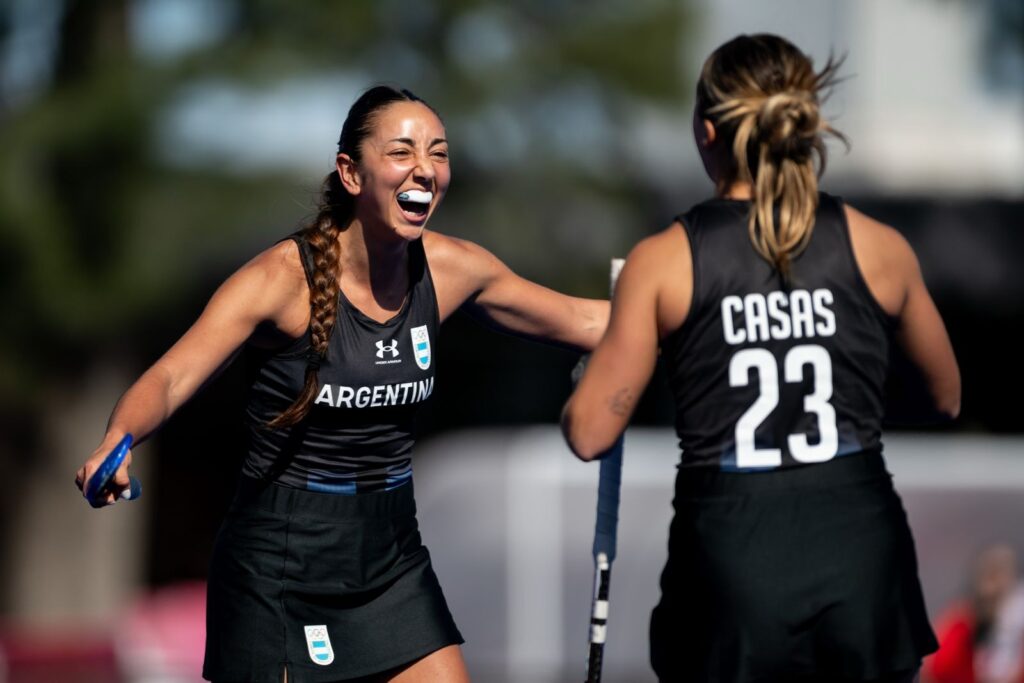 Las Leonas debutaron con una goleada 14-0 ante Paraguay en el hockey femenino de los Juegos Suramericanos Santa Fe 202