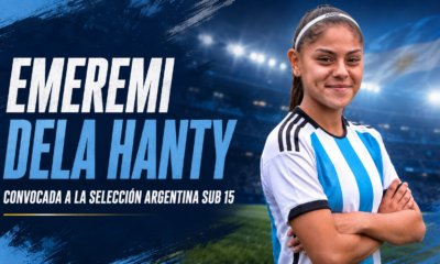 La futbolista salteña Emeremi Dela Hanty representará a la Argentina en la Liga Evolución Femenina Sub 15 que se jugará en Paraguay.