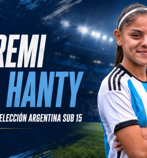 La futbolista salteña Emeremi Dela Hanty representará a la Argentina en la Liga Evolución Femenina Sub 15 que se jugará en Paraguay.