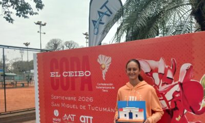 Florencia Mardones venció a Martina Piccolo por 6-1 y 6-1 y conquistó la doble corona del ITF J30 de Tucumán.