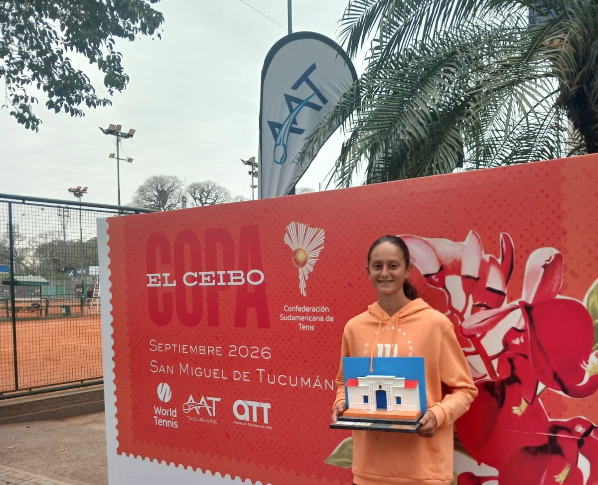 Florencia Mardones venció a Martina Piccolo por 6-1 y 6-1 y conquistó la doble corona del ITF J30 de Tucumán.