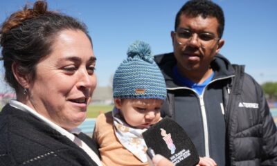 El atletismo unió a Rocío Comba y Eder Souza en 2008, los reencontró doce años después y ahora los llevó a Santa Fe 2026 como una familia.