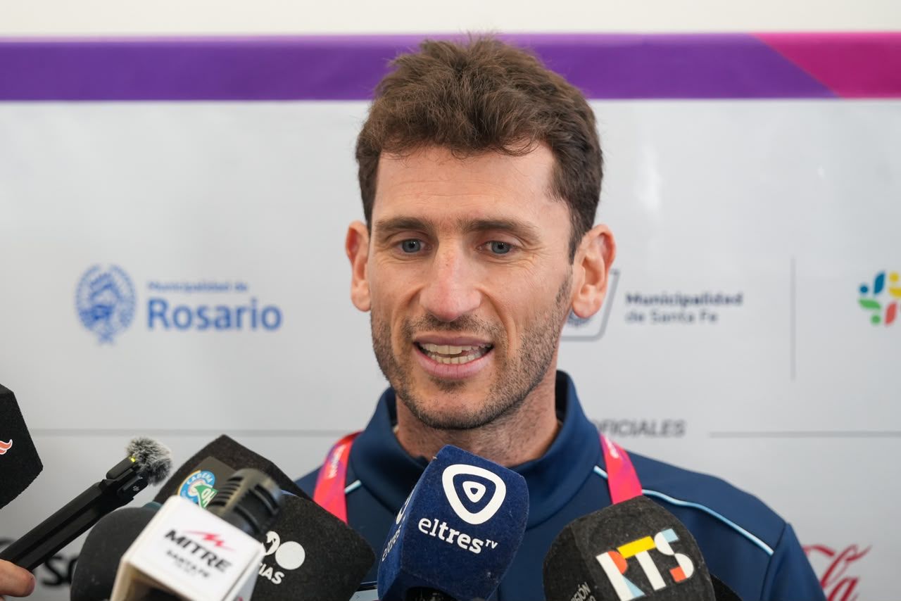 Germán Chiaraviglio destacó la nueva pista del CARD y anticipó el inicio del atletismo en los Juegos Suramericanos Santa Fe 2026.