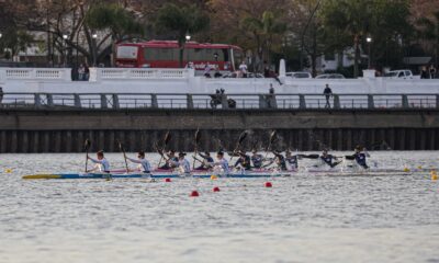 Las Carpinchas conquistaron el oro del K4 500 metros femenino y celebraron una medalla marcada por la amistad, el esfuerzo y el apoyo del público.