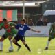Gimnasia y Tiro perdió 1-0 en Carlos Casares con un penal polémico a los 45 del segundo tiempo. El Albo sigue en Reducido, pero cayó al séptimo lugar.