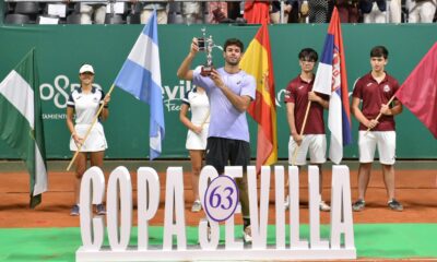 Facundo Díaz Acosta fue campeón del Challenger de Sevilla tras vencer 6-2 y 6-1 a Dusan Lajovic. Repaso de todos los títulos de la semana.