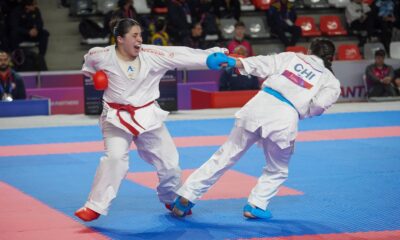 María Jazmín Ichiki convirtió su debut en los Juegos Suramericanos en una medalla de plata para Argentina en kumite hasta 61 kilos.