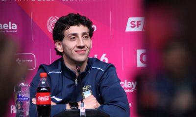 Luca Alfieri ganó el bronce con el equipo argentino de gimnasia artística y celebró la posibilidad de competir ante su público en Rosario