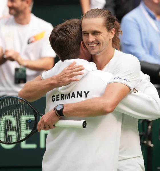 Una semana después de ganar el US Open, Alexander Zverev venció a Dino Prizmic y clasificó a Alemania al Final 8 de Bolonia.
