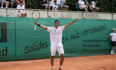 Facundo Mena dio vuelta un partido increíble ante Max Alcalá Gurri por 0-6, 6-0 y 6-2 y avanzó a cuartos del Challenger de Porto.