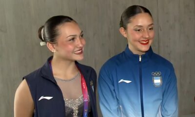 Valentina Longo y Micaela Lopetegui lograron las medallas de plata y bronce para Argentina en patinaje artístico en Santa Fe 2026.