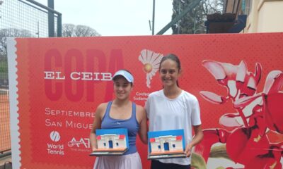 Florencia Mardones se consagró campeona de dobles con Justina Lasaga y jugará la final de singles del ITF J30 de Tucumán.