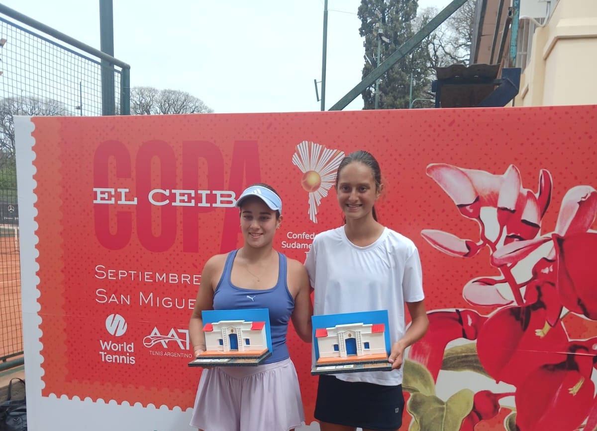 Florencia Mardones se consagró campeona de dobles con Justina Lasaga y jugará la final de singles del ITF J30 de Tucumán.