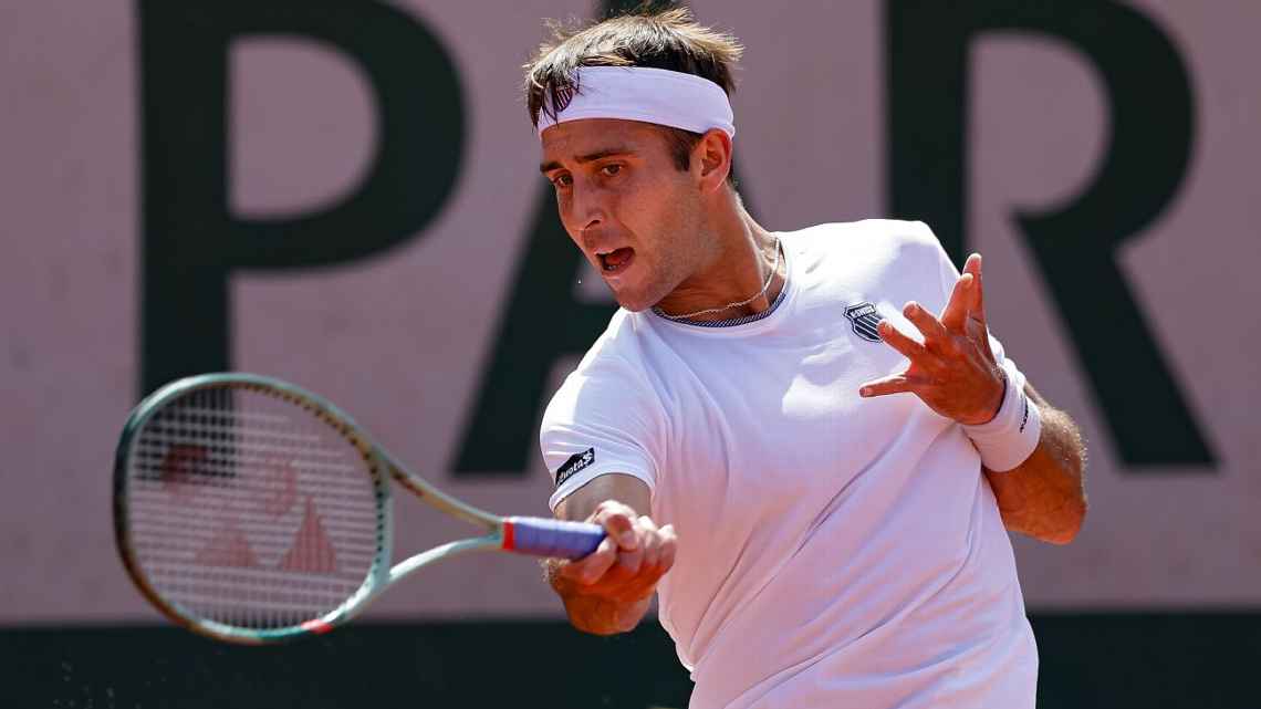 Tomás Etcheverry en los octavos de final del US Open 2026