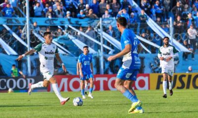 Sarmiento venció 2-0 a Estudiantes de Río Cuarto y quedó a un punto de Argentinos en el inicio de la Fecha 8 del Clausura 2026.