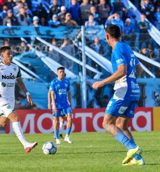 Sarmiento venció 2-0 a Estudiantes de Río Cuarto y quedó a un punto de Argentinos en el inicio de la Fecha 8 del Clausura 2026.